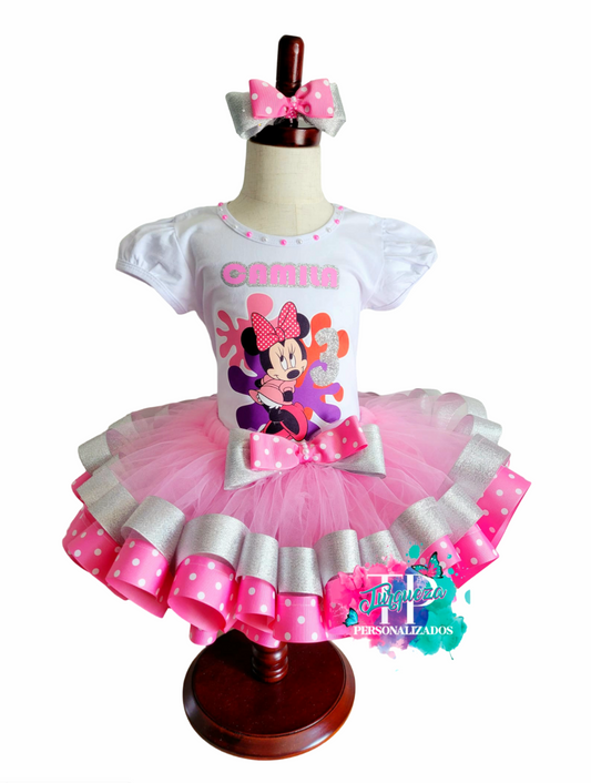 outfit, atuendo, minnie mouse nina