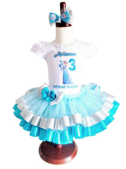 outfit body & tutu frozen front view